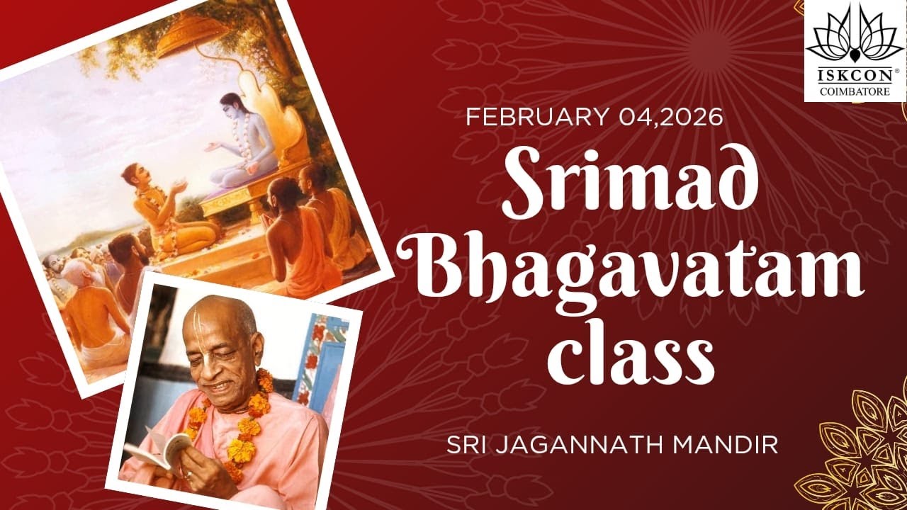 Srimad Bhagavatam Discourse 5.1.18 - H.G Srinivasa Hari Das - 04-02-2026
