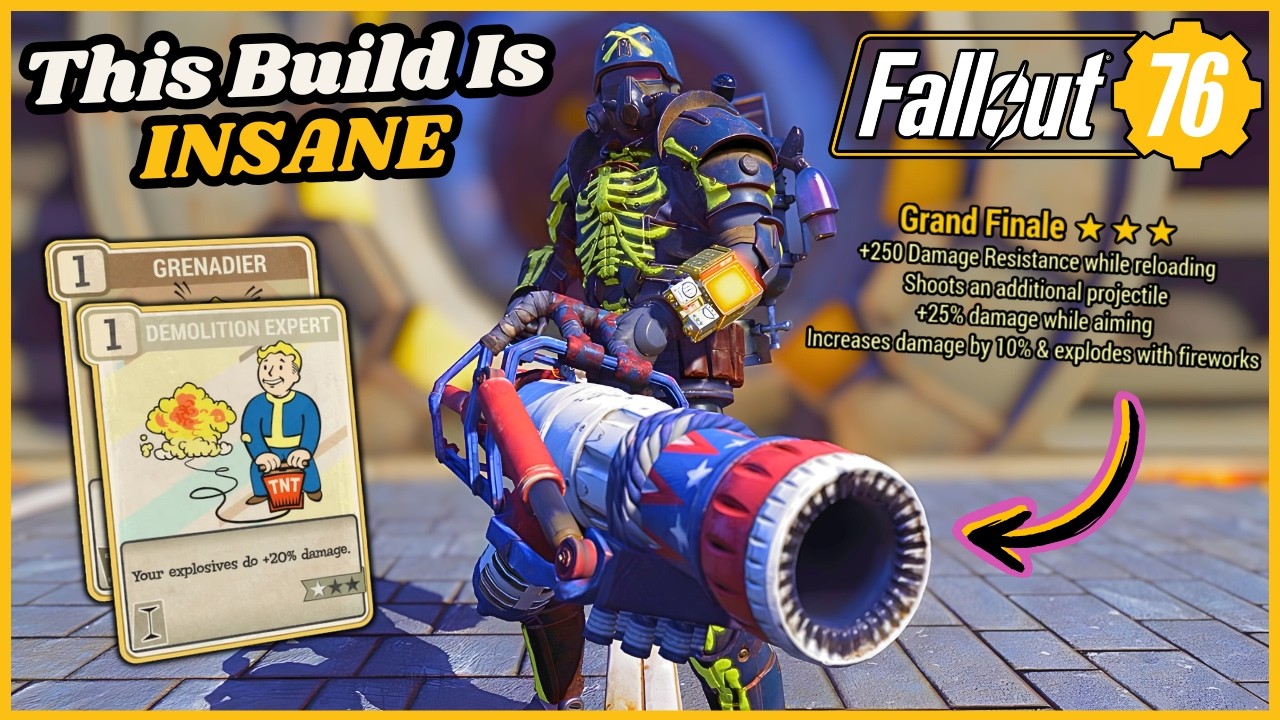 This Build is BROKEN and You NEED to Try it! (Fallout 76 Legendary Launcher Build Guide)
