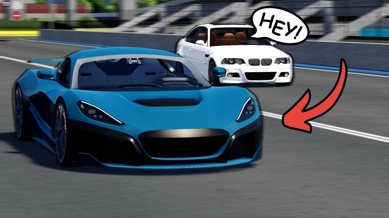 SUPERCHARGED RIMAC NEVERA VS DRIVING EMPIRE!!