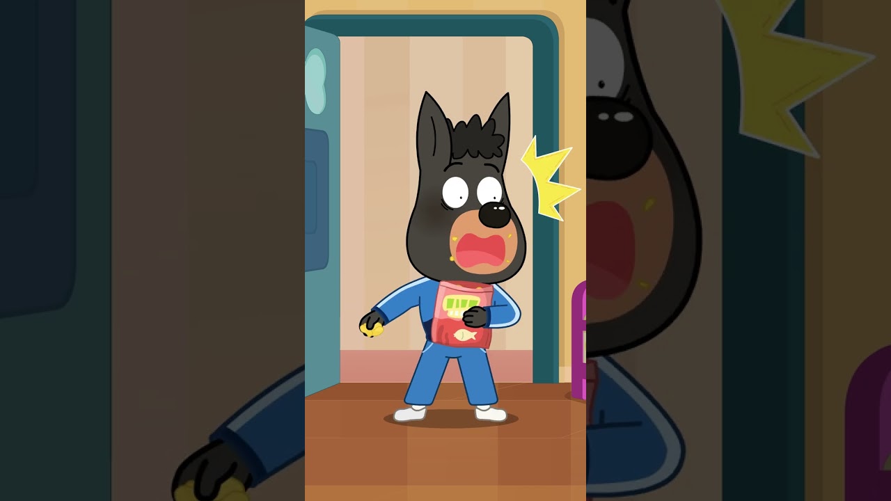 Labrador merawat bayi alien itu | Animasi Lucu | Kepala Polisi Labrador