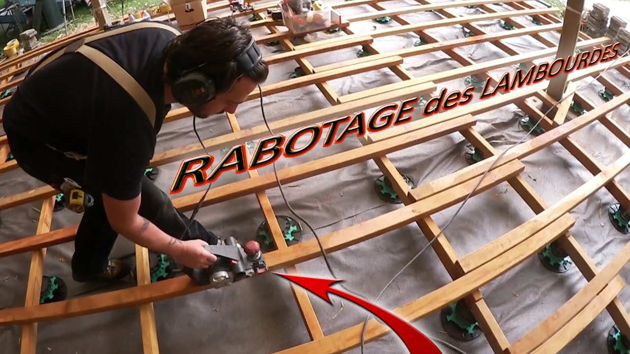 TERRASSE ⏩ 10/16 RABOTAGE Lambourdes Secondaire et RÉGLAGE Final des Plots