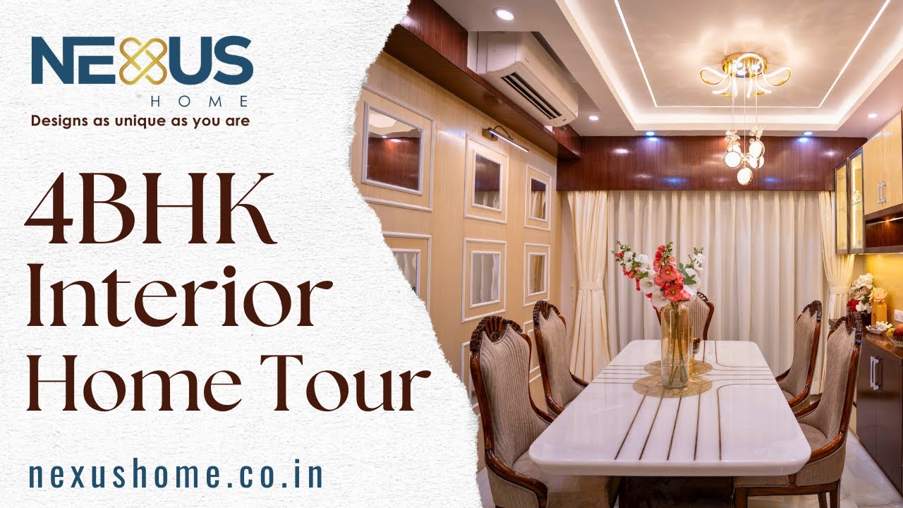 4BHK Premium Interior Design at PS One 10 New Town | Best Interior Designer in New Town | Nexus Home