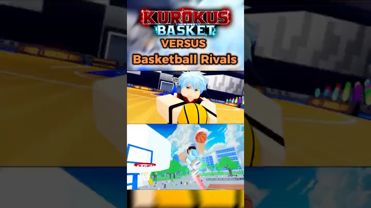 BASKETBALL RIVALS VS KUROKO&rsquo;S BASKET SHOWDOWN #roblox #qbe100 #basketballrivals #kurokonobasket