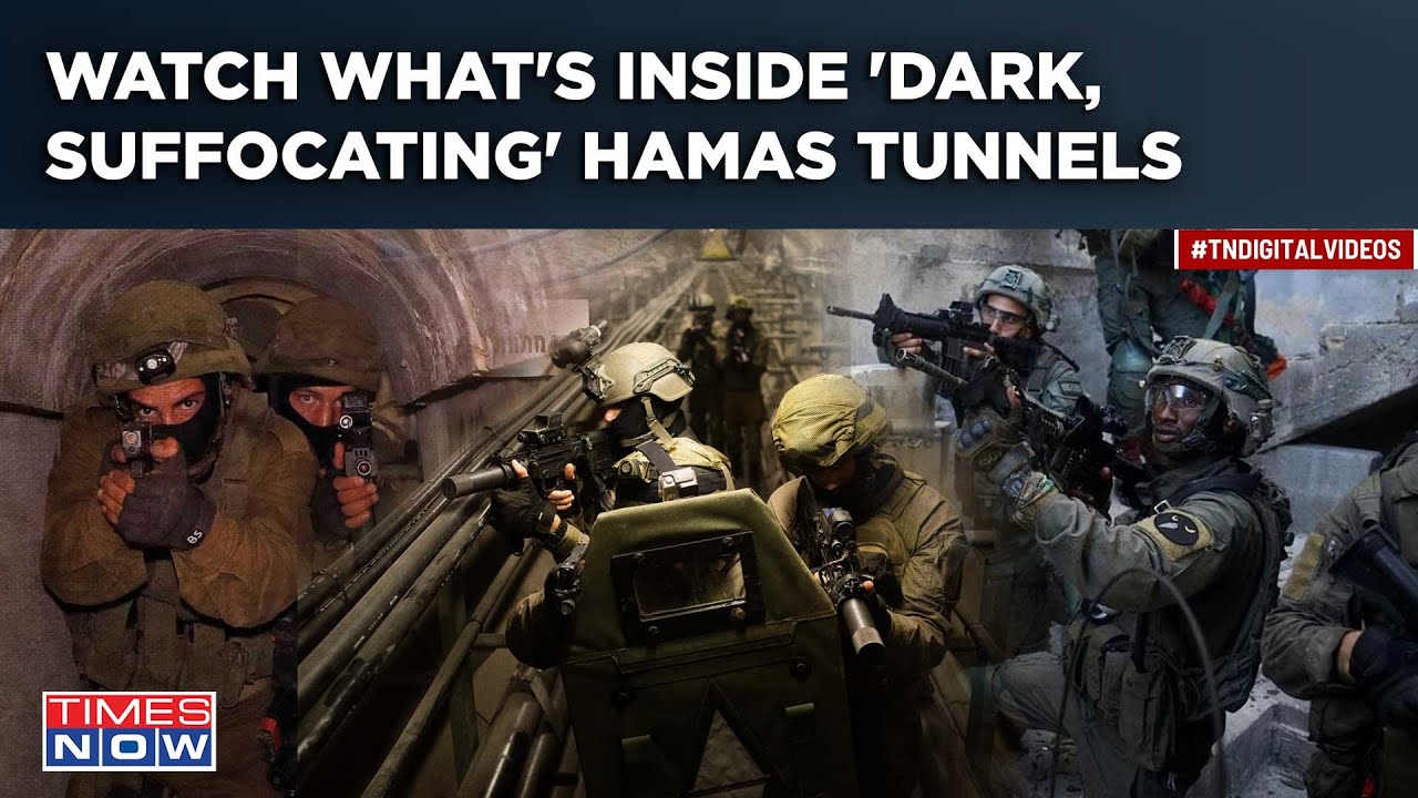 Watch: What's Inside Hamas' Dark Tunnels? How Will Israel Special Unit 'Weasels' Fight Spider's Web