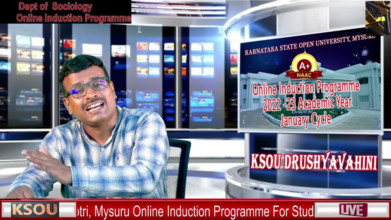 KSOU Dept of Sociology Induction Programme