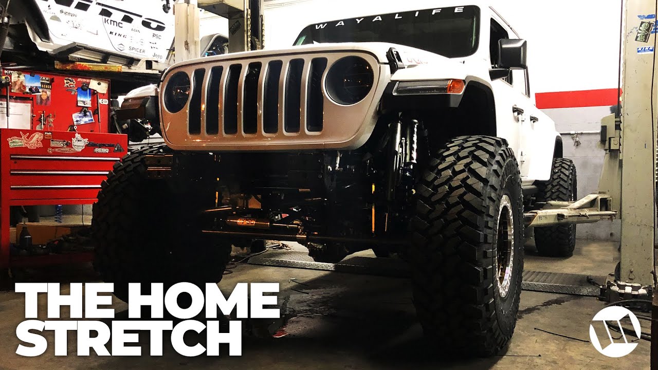 Jeep Gladiator Truck WAYALIFE Build by EVO Manufacturing Nitto Trail Grapplers KMC Machete Tazer