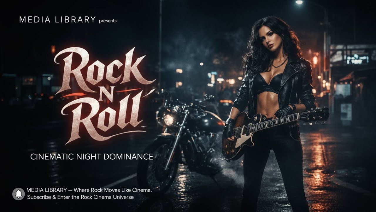 Midnight Control The True Face Of Rock N Roll #RockAtmosphere #NoirVisuals #MediaLibrary
