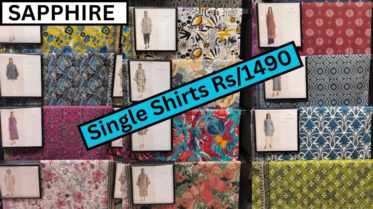 Sapphire New Summer Lawn Collection 2026 | Dressing Beauty