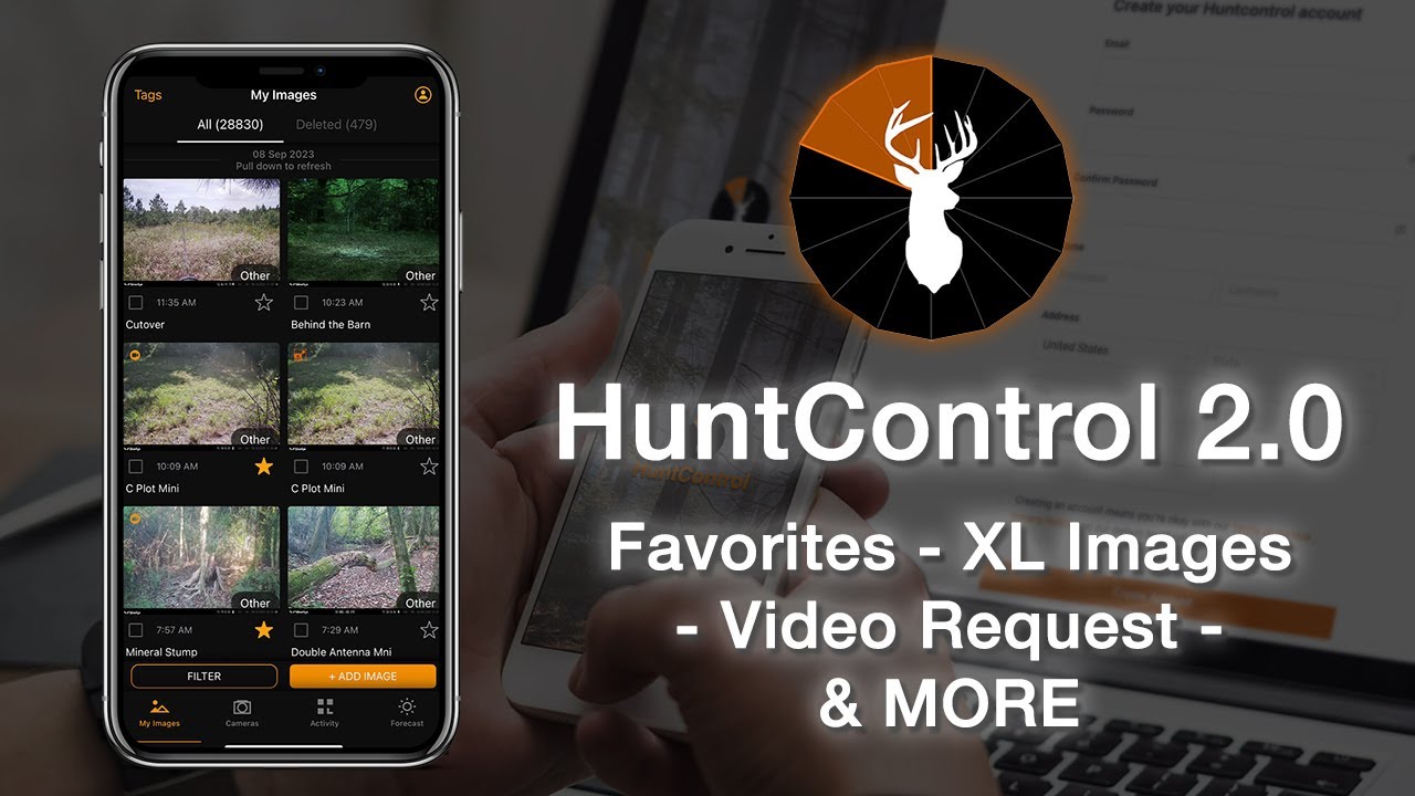 HuntControl 2.0 | Favorites - XL Images - Video Request - & MORE