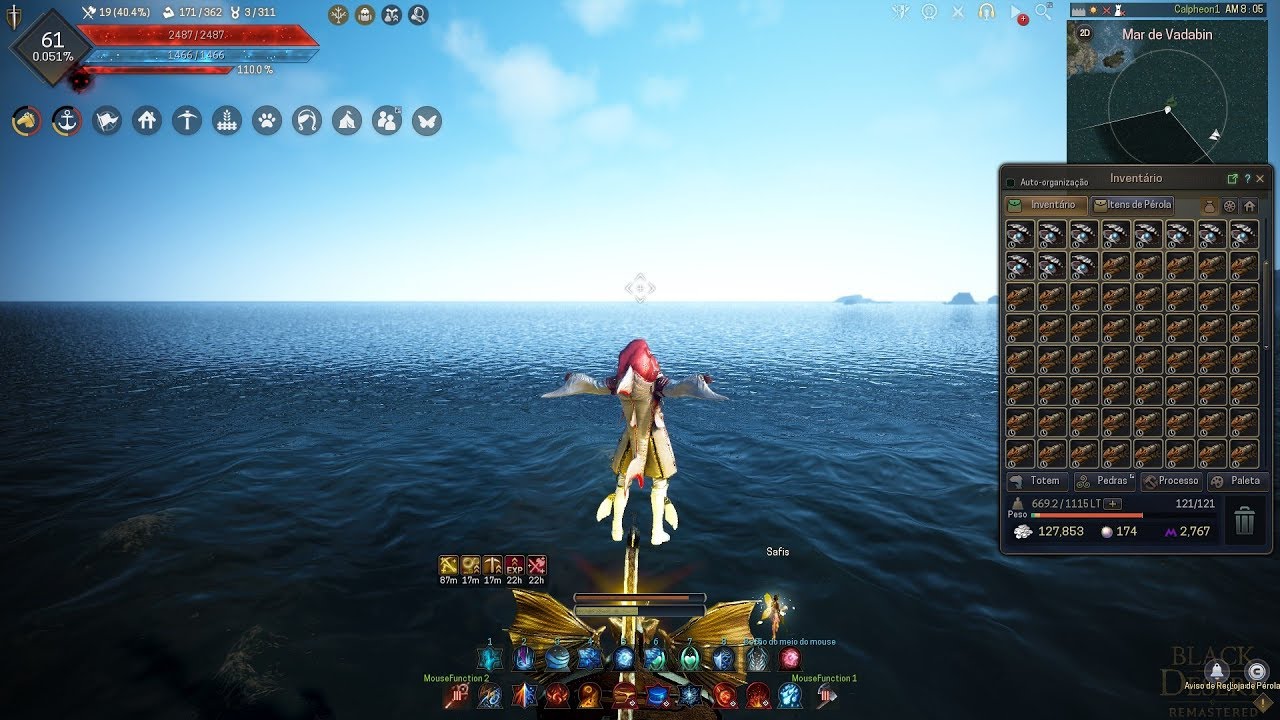 Melhor spot de lagosta e pérola dourada - Black Desert