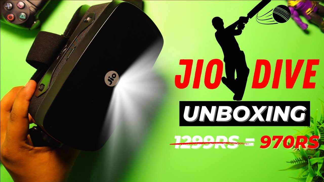 Jio Dive Unboxing🔥Live 360 IPL Stadium Feel 🏟️