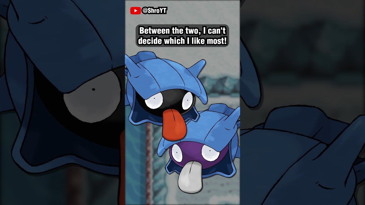 Color Consistent Shinies for Shiny Shellder and Shiny Cloyster || #shorts #pokemon #shinypokemon
