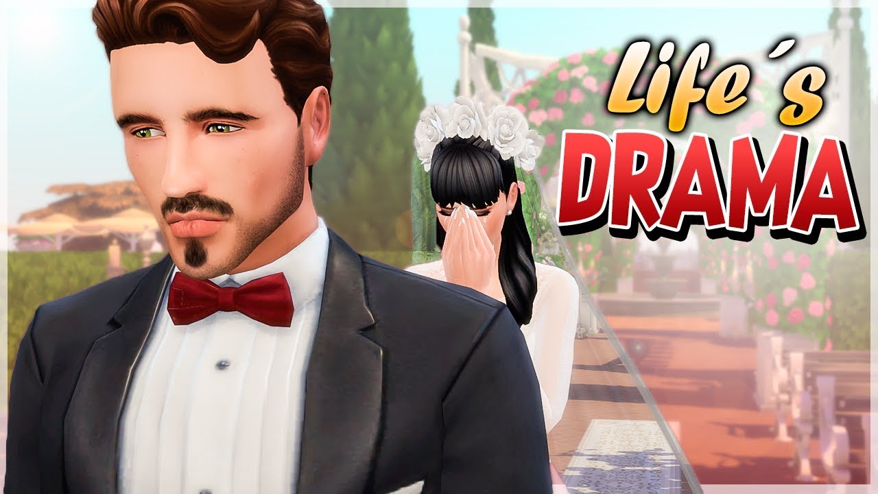 LA VIDA ES UN DRAMA!! 👰🏻💔 Novia a la fuga, ladrones & más | SIMS 4 Life's drama MOD REVIEW