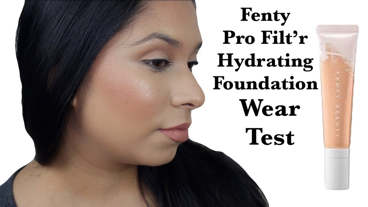 FENTY BEAUTY PRO FILT'R HYDRATING FOUNDATION | FIRST IMPRESSION & REVIEW | FOUNDATION WEAR TEST