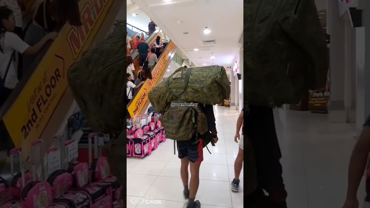 Sundalo nag Mall 😮 Buhay Sundalo @rosendomihay