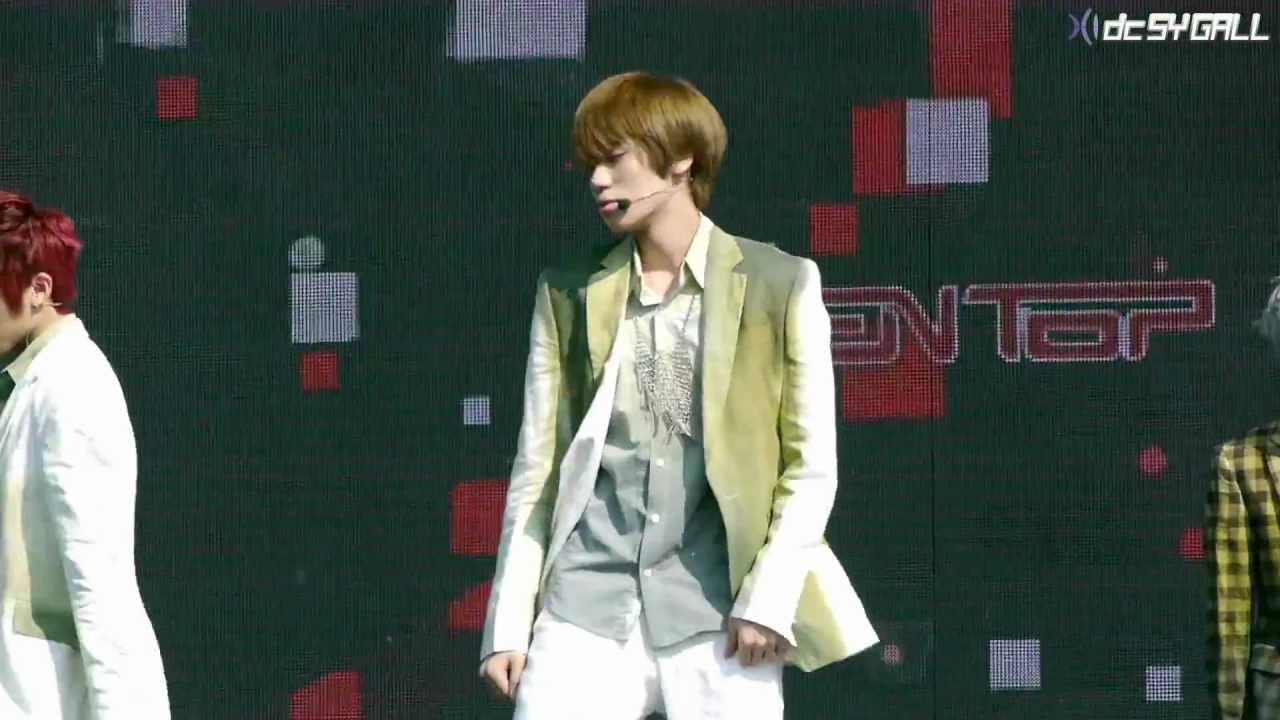 120801 여수 엑스포 슈퍼콘서트 - 틴탑 니엘 To You 리허설