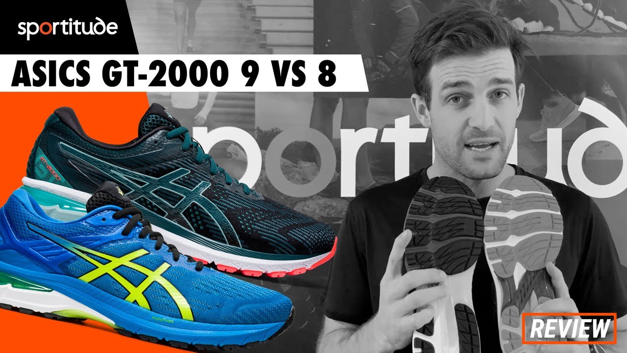 Asics GT-2000 9 vs 8 Comparison Shoe Review | Sportitude