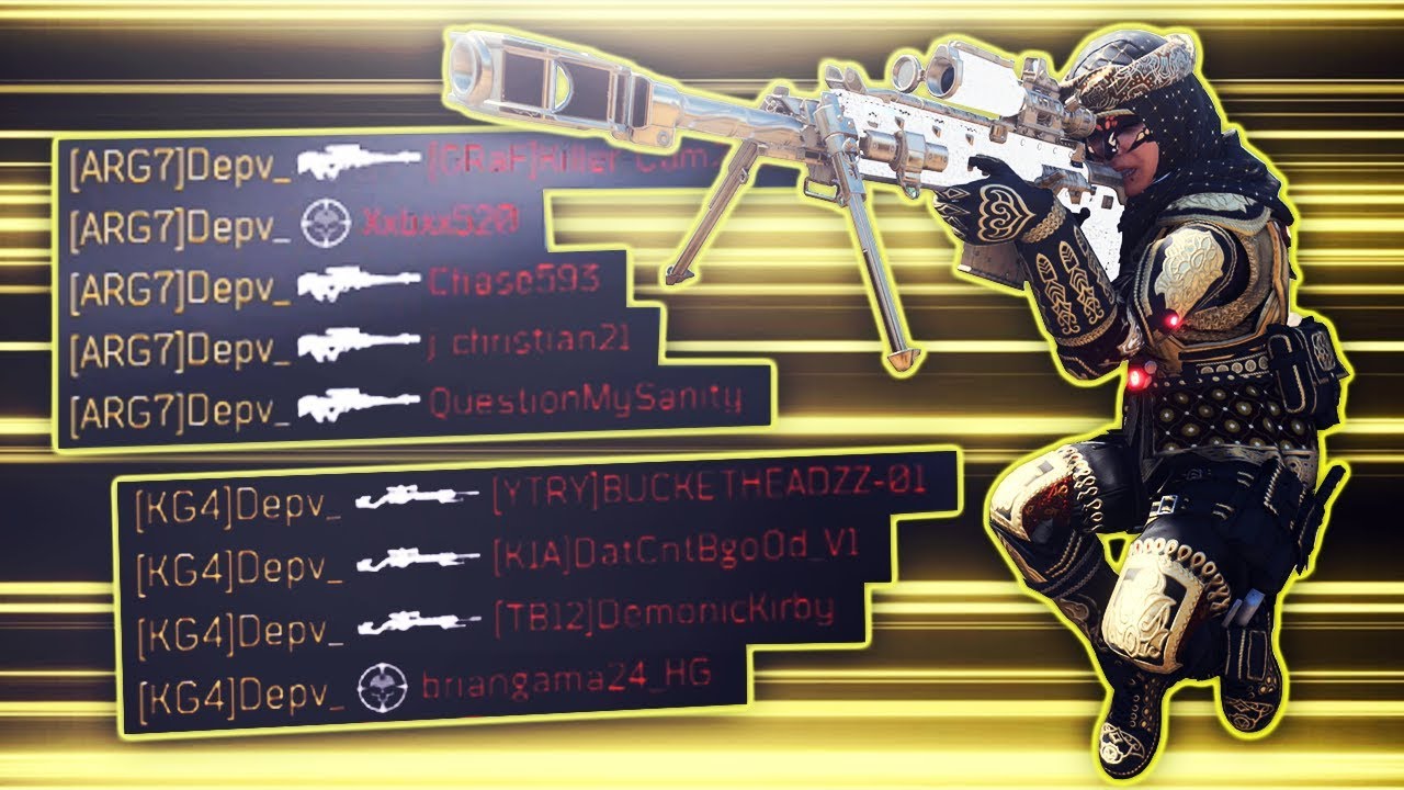 SNIPING like I have AIMBOT on Black Ops 4...