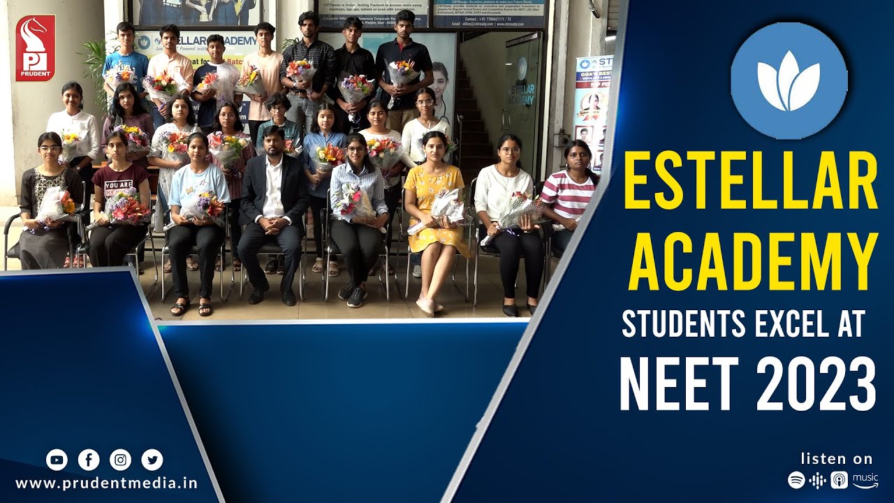 Estellar Academy students excel at NEET 2023 | Prudent | 220623