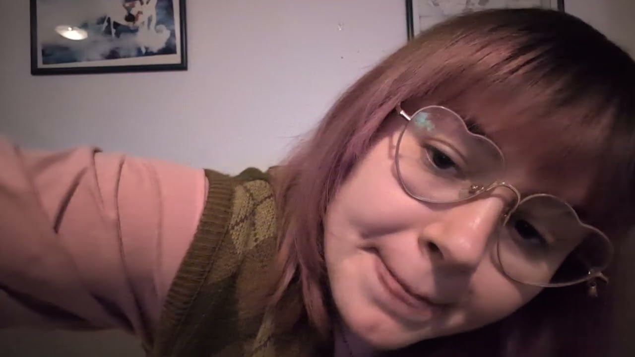 ASMR styling your hair. soft spoken