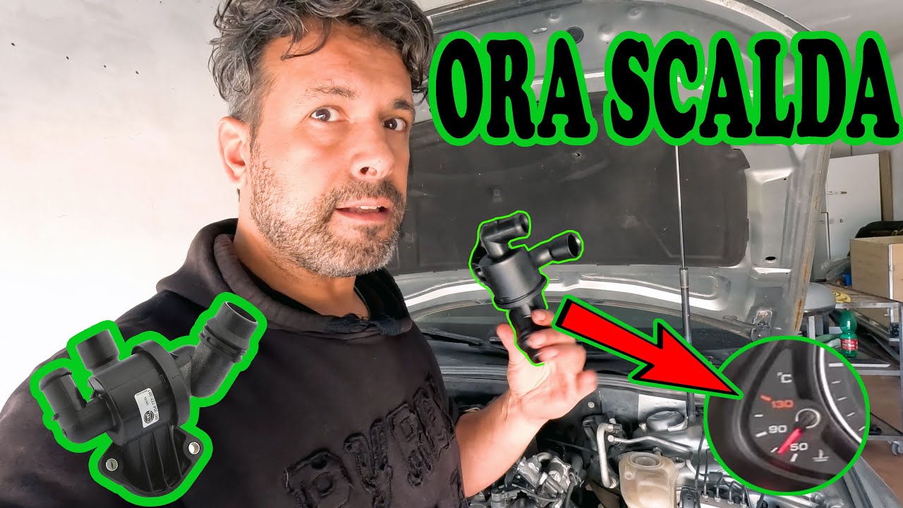 Sostituzione Termostato MOTORE Audi A4 B8, passaggi e intoppi.
