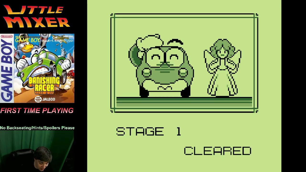 First time playing BANISHING RACER - Game Boy
