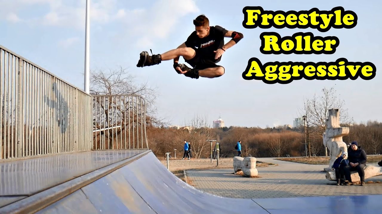 A SĂRIT PESTE MINE ! Freestyle Skates PARKOUR PE ROLE - Ciobster