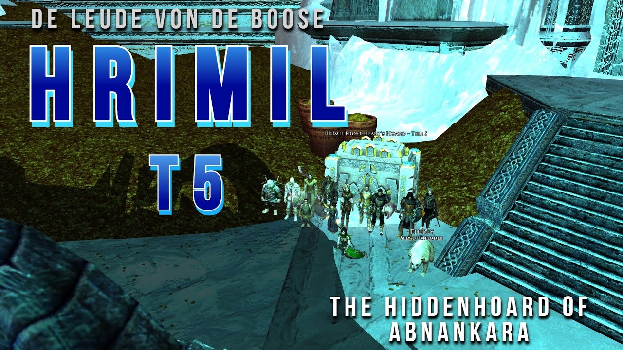 [LOTRO] The Hiddenhoard of Abnankára - Hrímil Frost-heart T5 - Boose