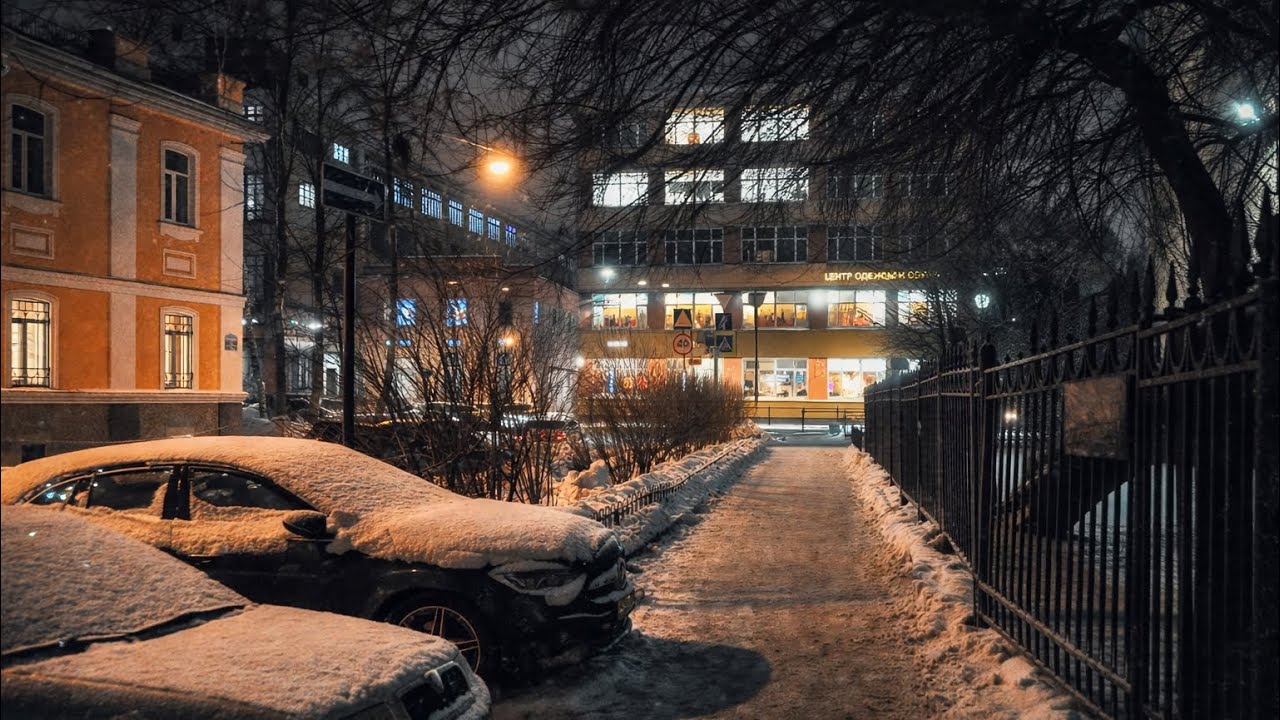 Прогулка вечером по Петроградской стороне