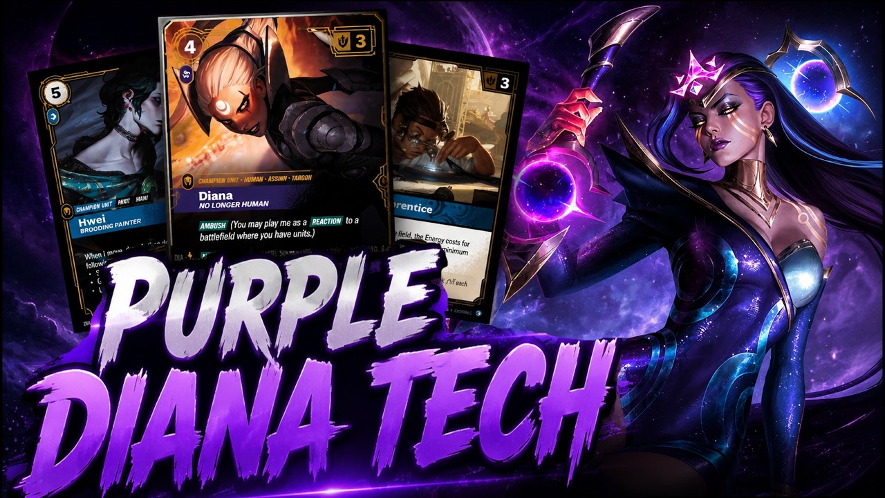 Riftbound Purple Diana Tempo Secrets