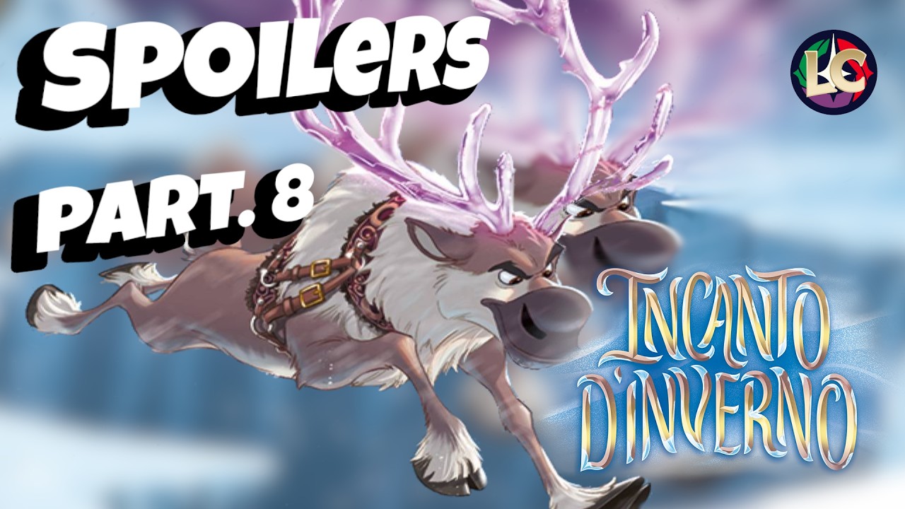 Sven fa pure il caffe`. Disney Lorcana - Winterspell - Incanto D'Inverno - Spoiler Parte 8