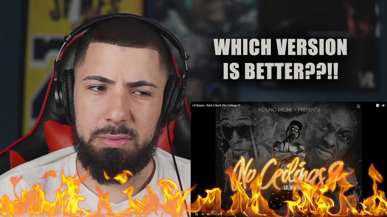 Lil Wayne - Back 2 Back (No Ceilings 2) REACTION! GET BODIED BY A SKATING GUY! LOL!