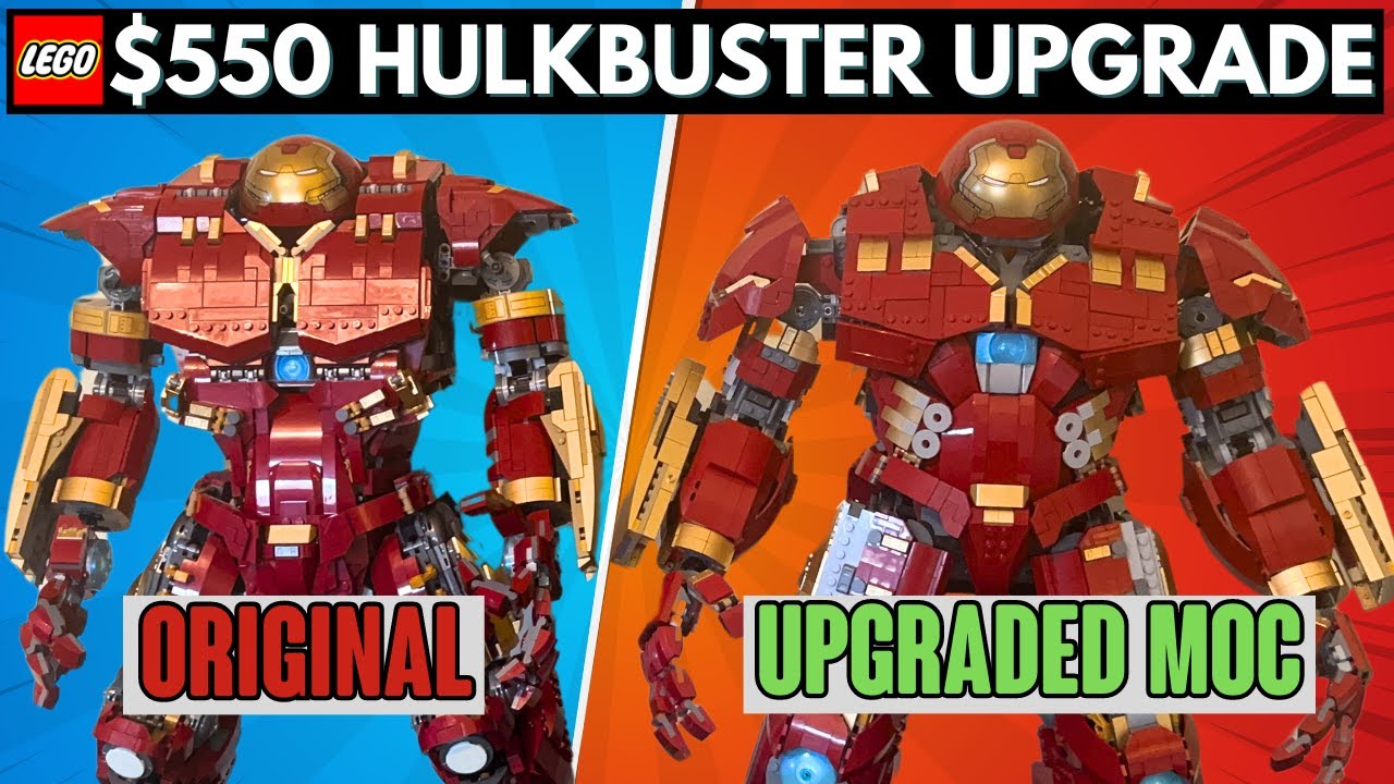 UPGRADING the $550 Lego Hulkbuster (Ransom Fern Alternate Build Review)