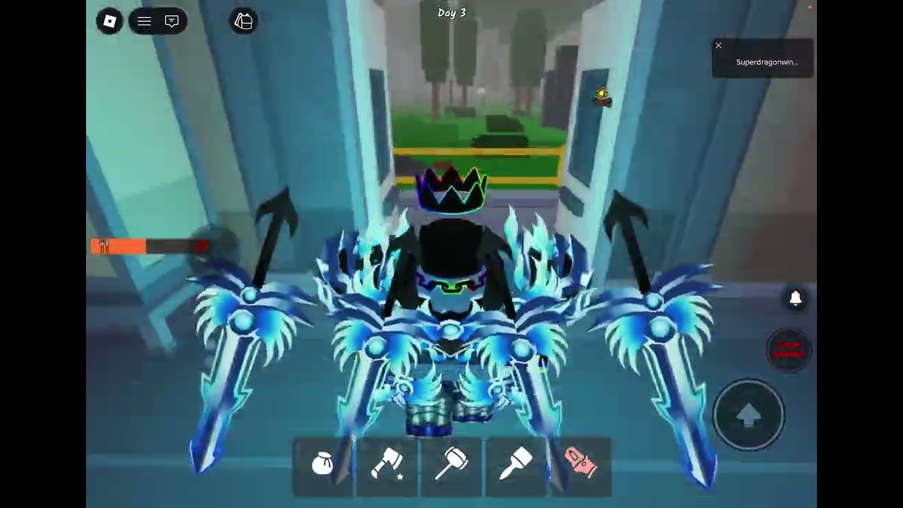 The new hard mode in 99 nights ( Roblox )