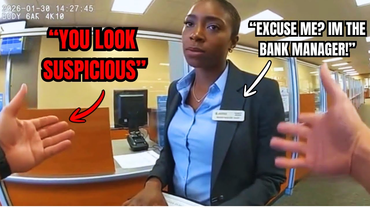 Rookie Cop Accuses Black Woman of Fraud — She's The Bank Manager