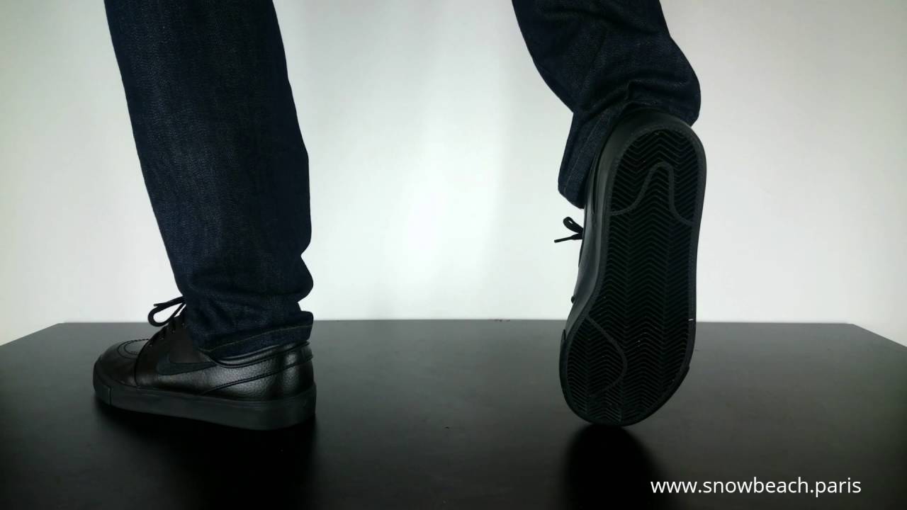 NIKE SB STEFAN JANOSKI LEATHER black black anthracite
