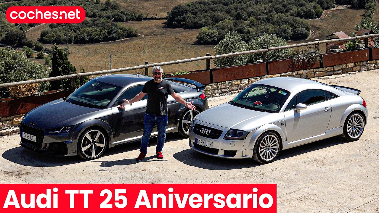 Audi TT 25 aniversario | TT RS 2023 vs TT 1.8T 1998 | coches.net