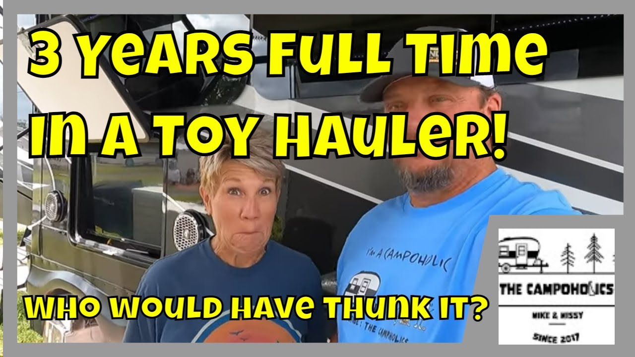 Full Time Life In A Toy Hauler - Grand Design Momentum 395M