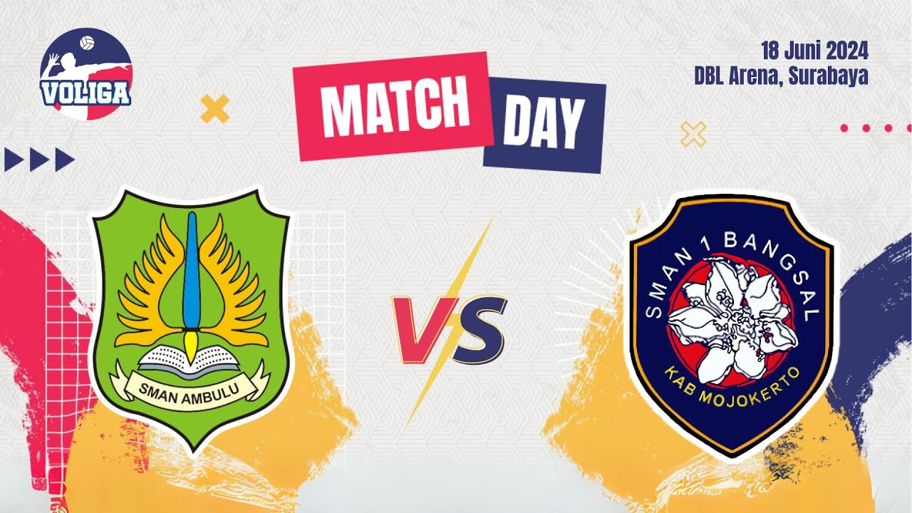 LIVE | SMAN 1 AMBULU VS SMAN 2 SIDOARJO (VOLI PUTRA) | JTV VOLIGA 2024
