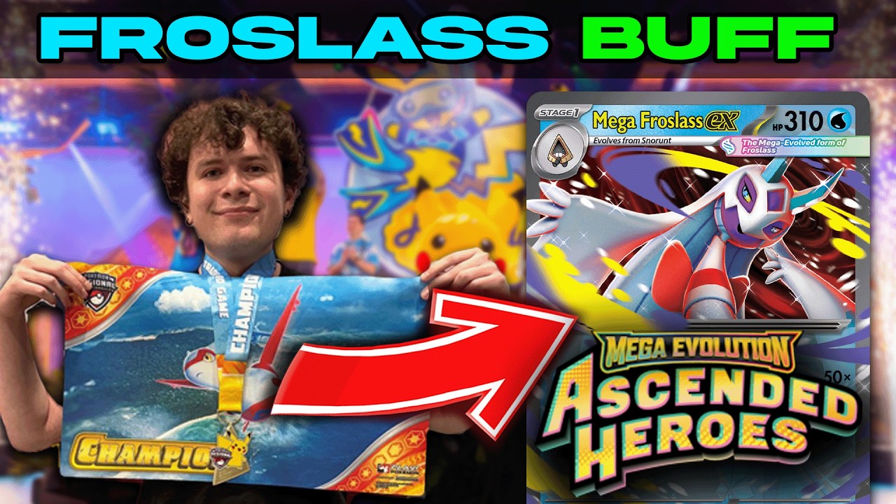 Новая палуба Mega Frosslass Ex просто потрясающая!