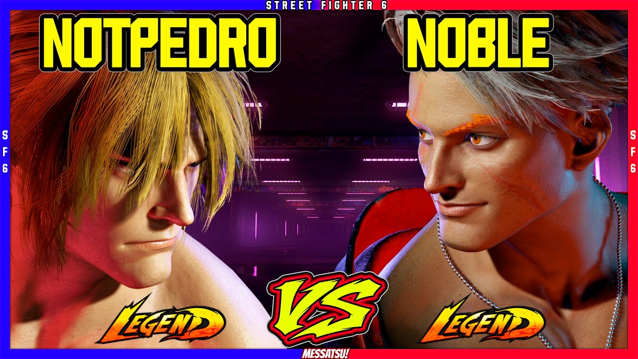 SF6 NotPedro (Ken) VS Noble (Luke)💥Messatsu!💥スト6💥Street fighter 6