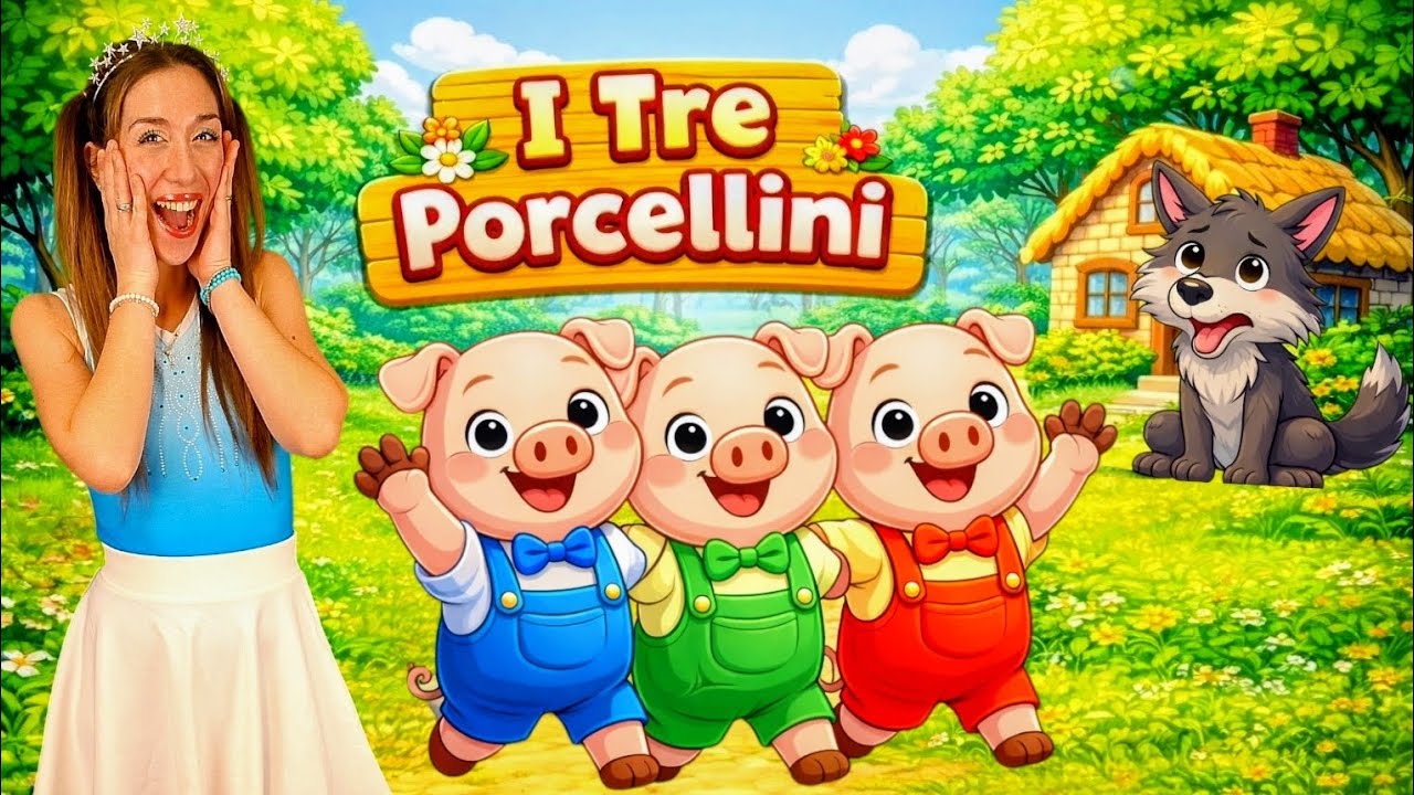 Yada – I TRE PORCELLINI 🐷🐷🐷 Canzone per Bambini 🎶 Storia Cantata Divertente per Bambini ✨ 