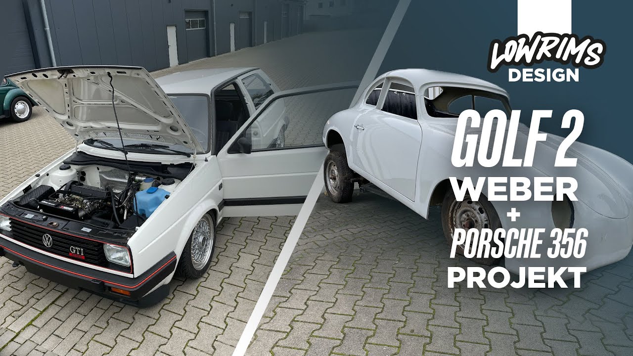 VW Golf 2 Weber & Porsche 356 Projekt | LRD Stellt Vor #1 | Low Rims Design