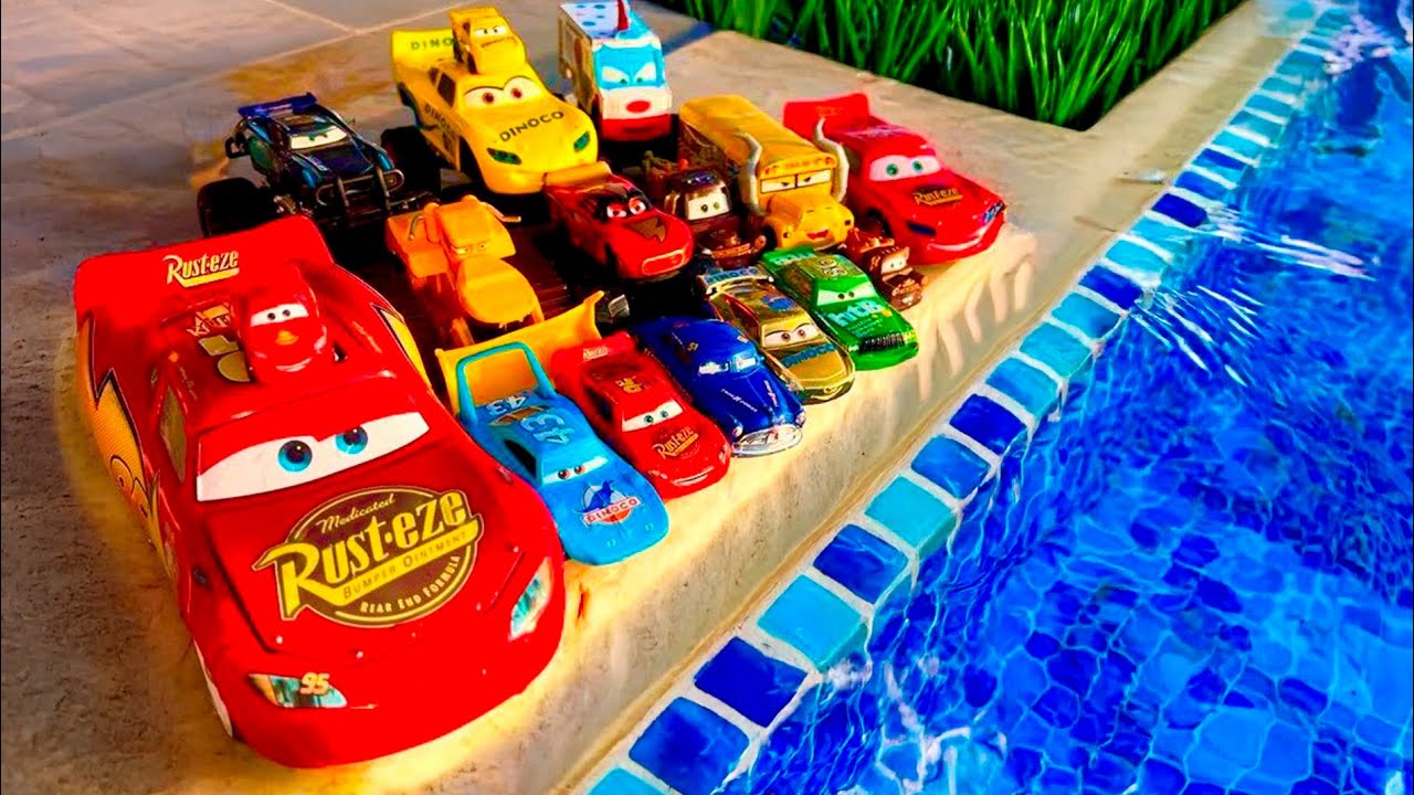 Disney Pixar Cars toys Review | Lightning McQueen, Finn McMissile, Mack, Doc Hudson,Cruz Ramirez