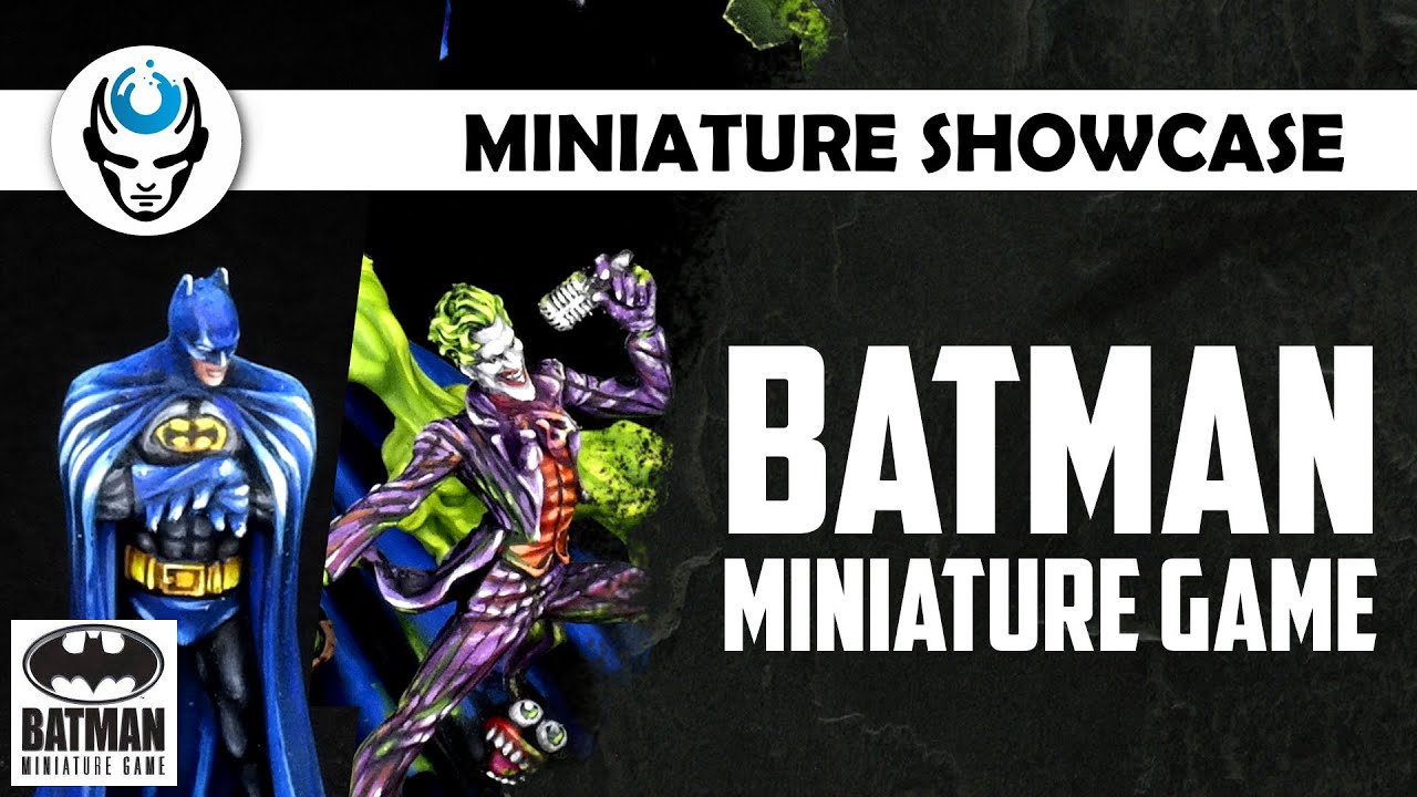 BATMAN MINIATURE GAME - KNIGHT MODELS - LVL 3/4/5/6 MINIATURE SHOWCASE 4K