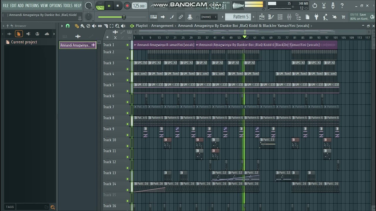 How Amnandi Amagwinya By Dankie Boi was made + free flip