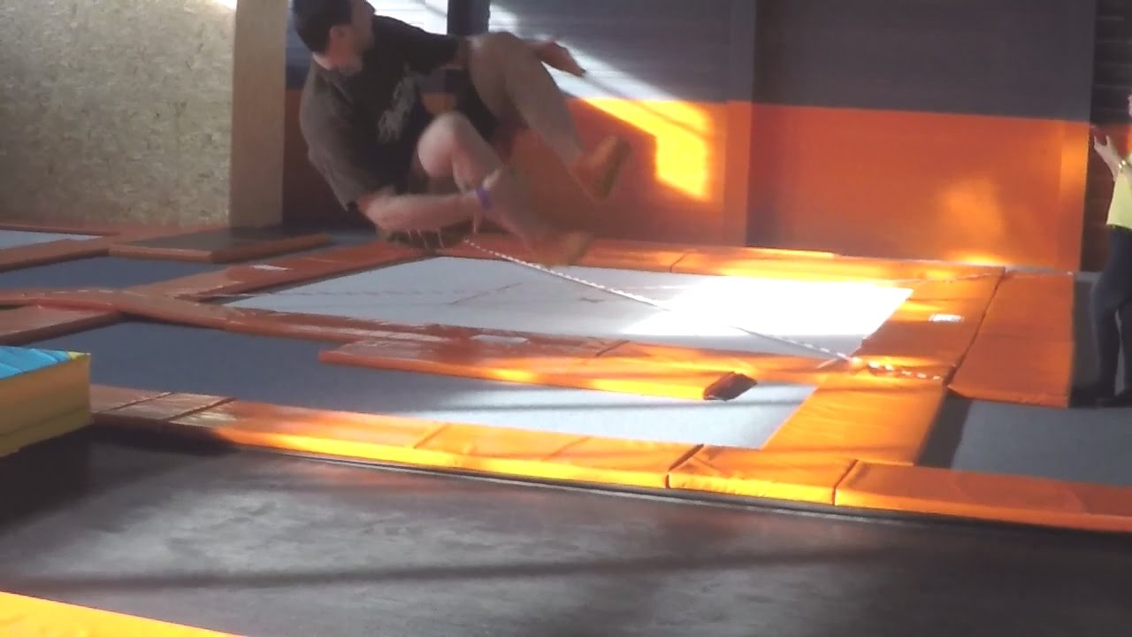 Jump city katowice - test ultra slo mo #skaczemyzradości