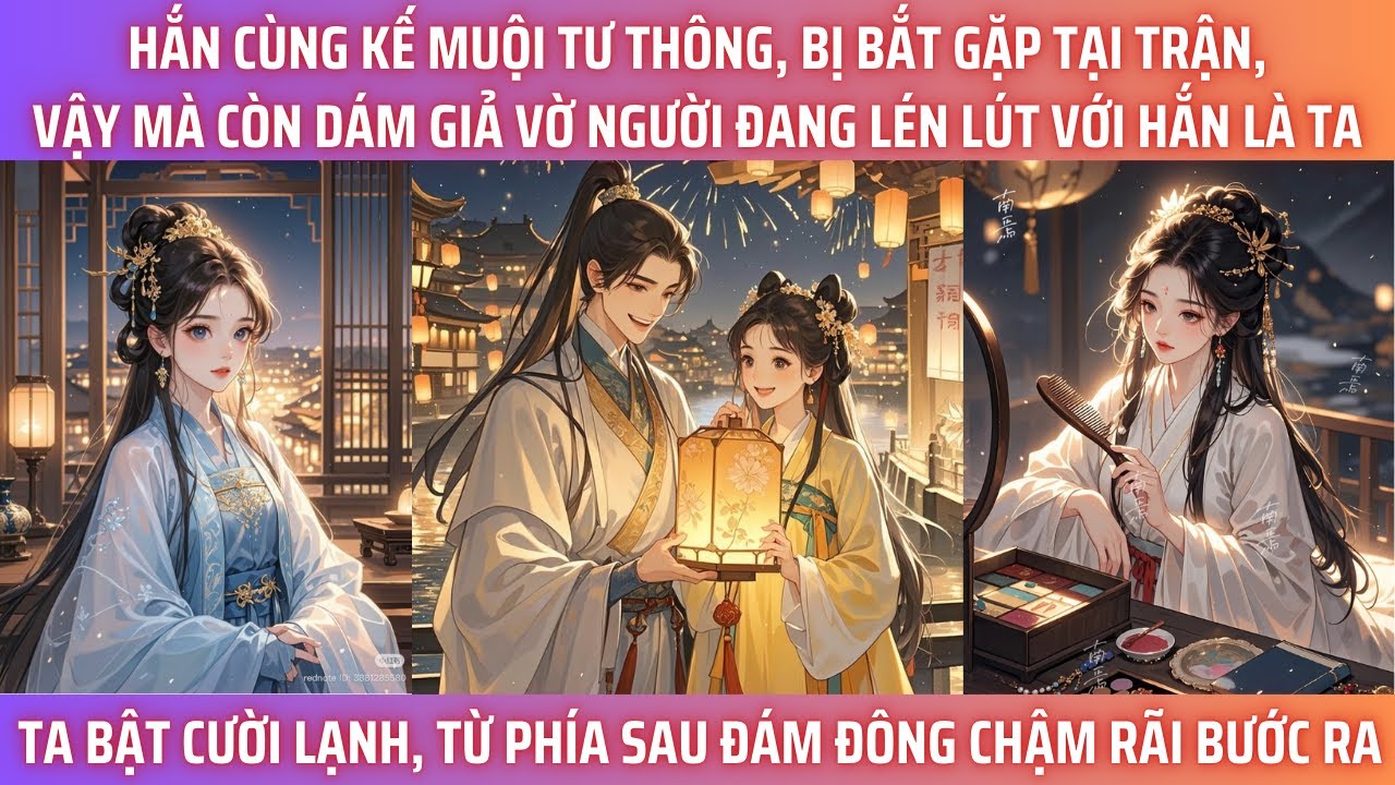 HẮN CÙNG KẾ MUỘI TƯ THÔNG, BỊ BẮT GẶP TẠI TRẬN, VẬY MÀ CÒN DÁM GIẢ VỜ NGƯỜI ĐANG LÉN LÚT VỚI HẮN LÀ