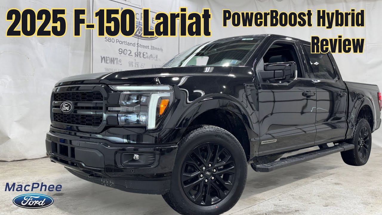 Обзор гибридного Ford F-150 Lariat Powerboost 2025 года