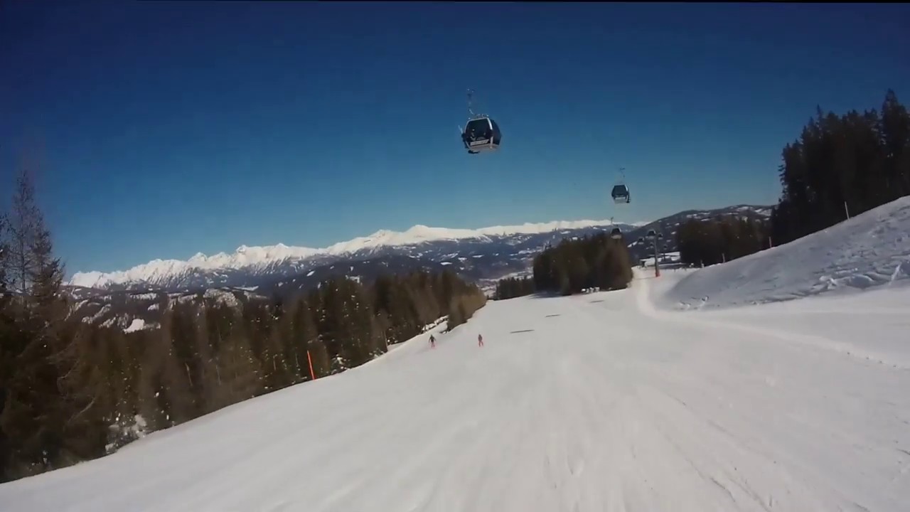 Katschberg / St. Margarethen im Lungau Piste 26 Sandrieserabfahrt + 24 Branntweinerabfahrt